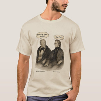 T-shirt Le Secret de l'échelle de Baermann : la leçon éter