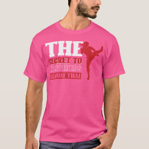 T-shirt Le Secret Du Bonheur Est Beaucoup Thaïlandais