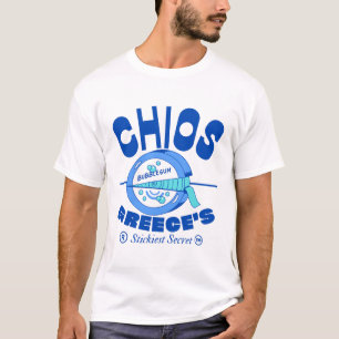 T-shirt le secret le plus collant de Chios en Grèce