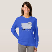 T-shirt Le seigneur est mon mouton de berger (Devant entier)