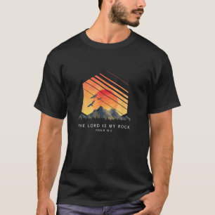 T-shirt Le Seigneur Est Mon Psaume Rocher 18 2 Bible Relig
