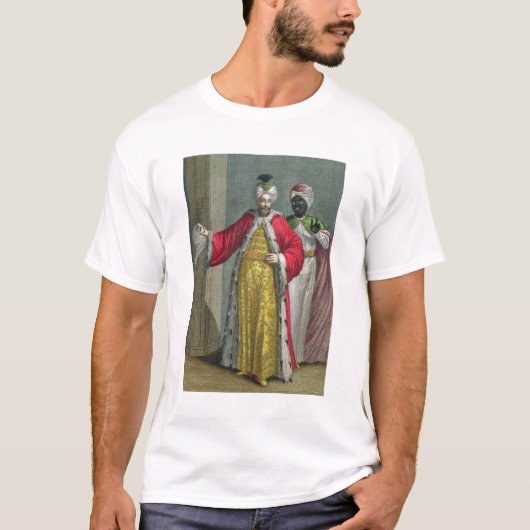 T-shirt Le seigneur grand, dans son sérail avec Kislar AG (Devant)