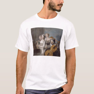 T-shirt Le sens de l'audition, c.1744-7 (huile sur la