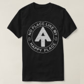 T-shirt Le Sentier Des Appalaches Est Mon Endroit Heureux (Design devant)