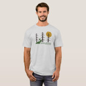 T-shirt Le sentier du parc national des Monts Guadalupe (Devant entier)