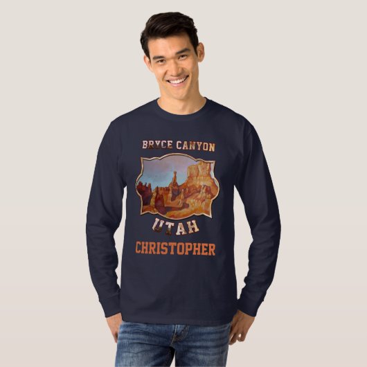 T-shirt Le Sentinel - Bryce Canyon UT (Devant entier)