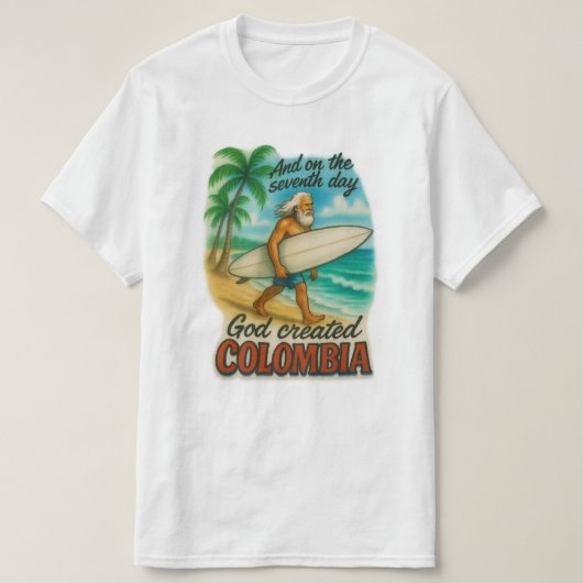 T-shirt Le septième jour (Design devant)