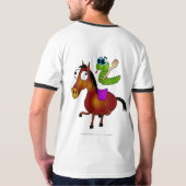 T-shirt Le serpent courant (ide Zmija) 02 (Dos)