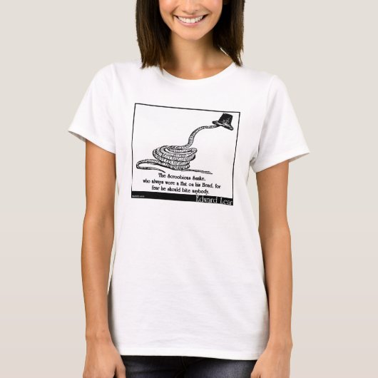 T-shirt Le serpent de Scroobious (Devant)