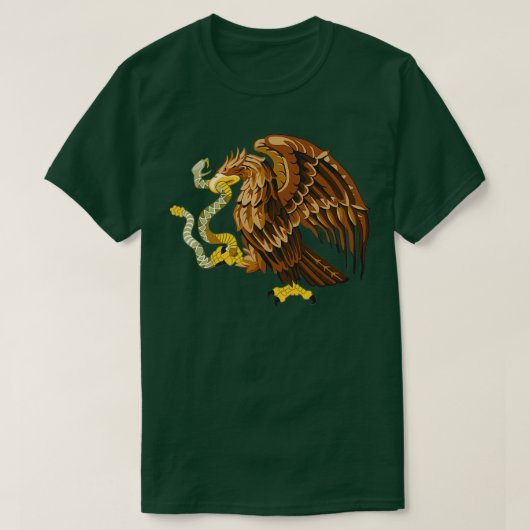 T-shirt Le Serpent Mange L'Aigle (Design devant)