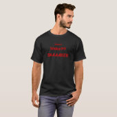T-shirt Le serpent solide est mort (Devant entier)