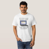 T-shirt Le serveur est en panne (Devant entier)