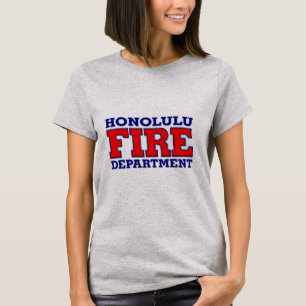 T-shirt Le service des incendies d'Honolulu Hawaii.