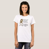 T-shirt Le seul bon démocrate... (Devant entier)