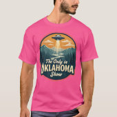 T-shirt Le Seul Spectacle En Oklahoma (Devant)