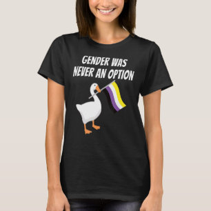 T-shirt Le Sexe Non Binaire N'A Jamais Été Une Option Non