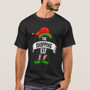 T-shirt Le shopping Elf Claus Présente Reindeer Snowman Ho