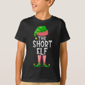 T-shirt Le Short Elf Matching Family Christmas Party Paja (Devant)