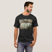 T-shirt Le Shoshone tombe sur la rivière Snake - 1900 (Devant entier)