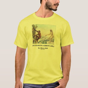 T-shirt Le Siamang Gibbon (1883) par Aloys Zotl