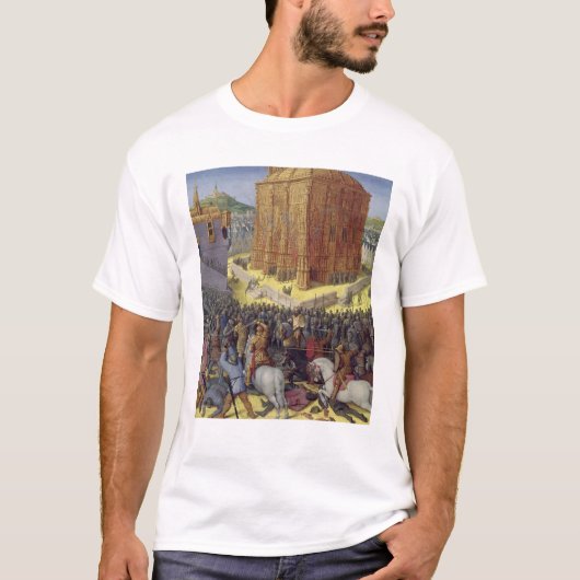 T-shirt Le siège de Jérusalem par Nebuchadnezzar (Devant)