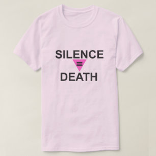 T-SHIRT LE SILENCE ÉGALE LA MORT