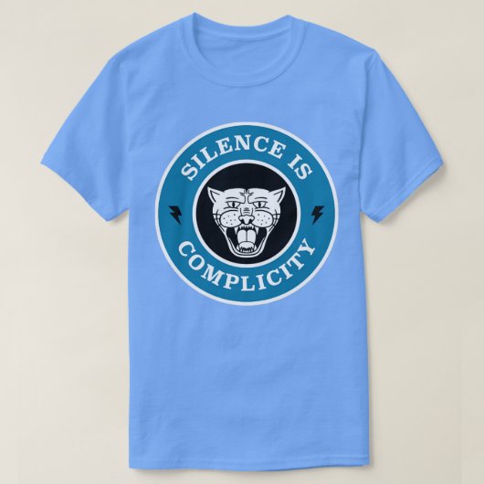 T-shirt Le silence est compliqué4 (Design devant)