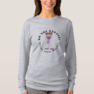 T-shirt Le Singe Des Neiges Qui Fait Rage !
