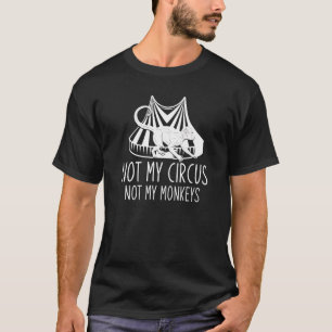 T-shirt Le singe du cirque zoo animal chimpanzé