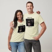 T-SHIRT LE SINGE VOIENT, SINGE FONT (Unisexe)