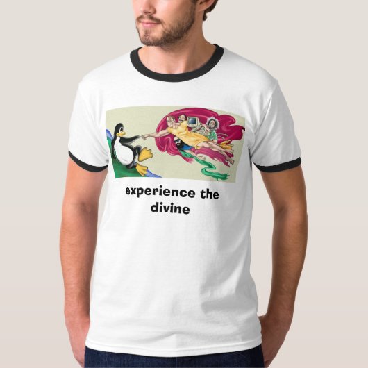 T-shirt le sistine, éprouvent le divin (Devant)