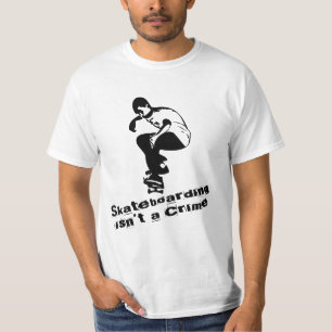 T-shirt Le Skateboarding n'est pas un crime