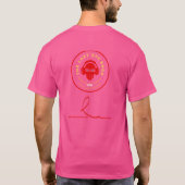 T-shirt Le SKULL et le design Rose 3 (Dos)