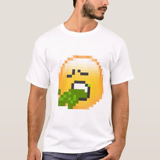 T-shirt le skype vomissent (Devant)