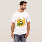 T-shirt le skype vomissent (Devant entier)
