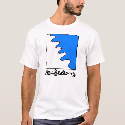 T-shirt Le Slalom (Devant)