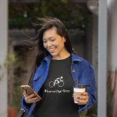 T-shirt Le slogan de Love Cyclist