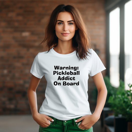 T-shirt Le slogan drôle de Pickleball Lover's Dream