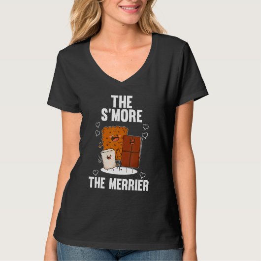 T-shirt Le S'more The Merrier (Devant)