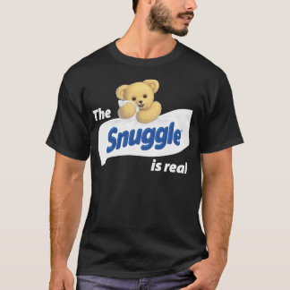 T-shirt Le Snuggle Est Un Véritable Snuggle Bear Classic