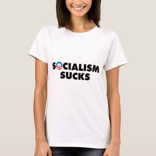 T-shirt Le socialisme suce (Devant)