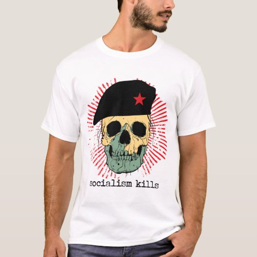T-shirt Le socialisme tue la chemise (Devant)