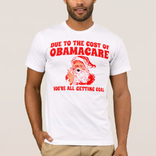 T-shirt Le soin d'Obama affecte Père Noël