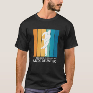 T-shirt Le sol m'appelle et je dois aller claquettes 1