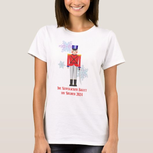 T-shirt Le soldat du jouet Nutcracker 2024 (Devant)