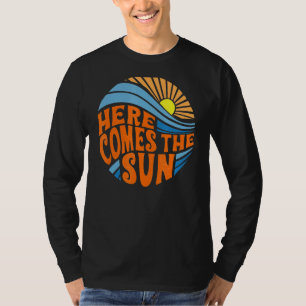 T-shirt Le Soleil À L'Horizon, Voici Le Soleil
