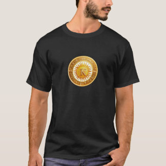 T-shirt Le soleil brille avec la lettre k