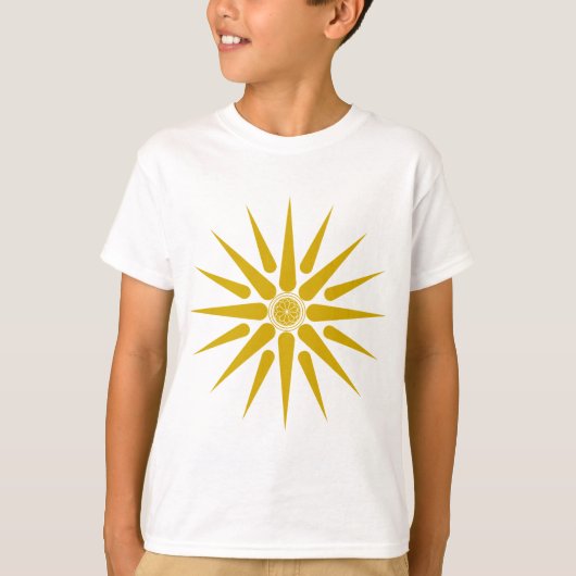 T-SHIRT LE SOLEIL DE VERGINA (Devant)