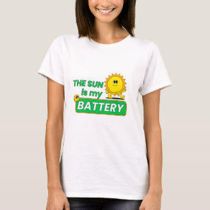 T-shirt Le soleil est ma batterie Green Energy