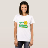 T-shirt Le soleil est ma batterie Green Energy (Devant entier)